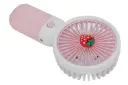 نمای کناری پنکه کوچک دستی مدل توت فرنگی Small fan Strawberries