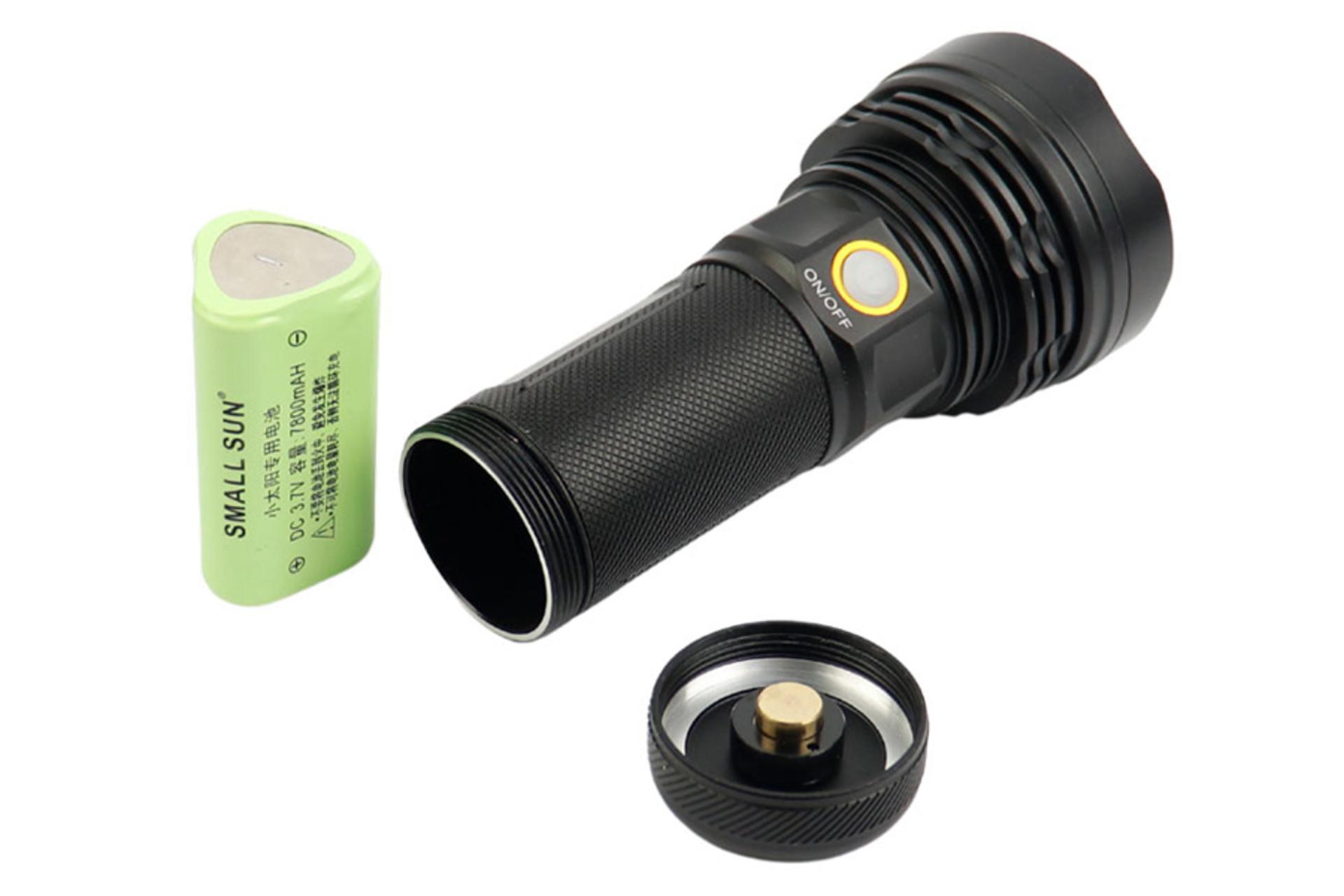 شارژدهی چراغ قوه اسمال سان ZY-T183