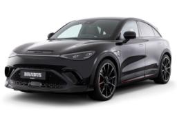 خودرو اسمارت برایوس Smart #3 Brabus نمای جلو و جانبی