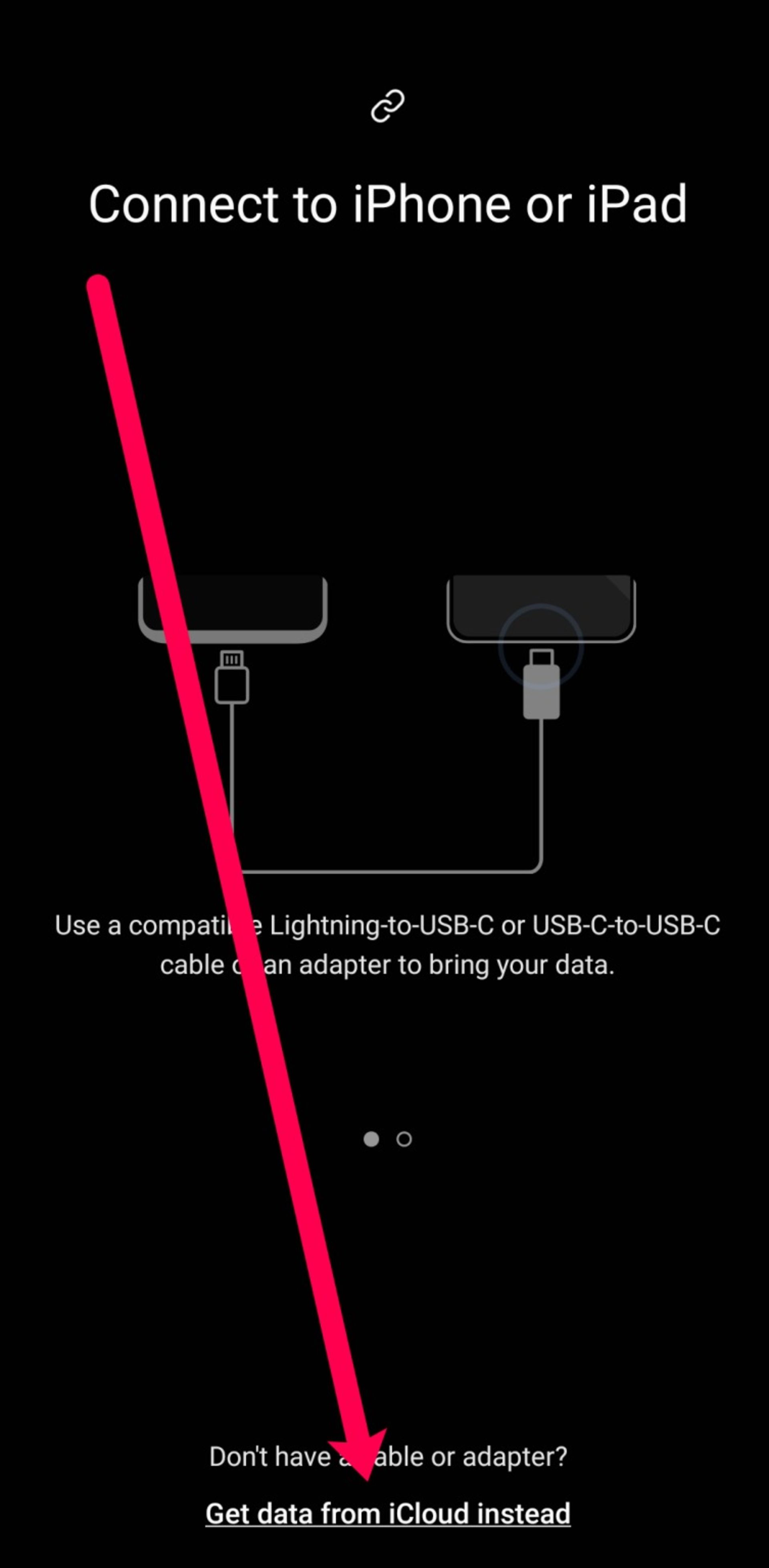 محیط برنامه smart switch