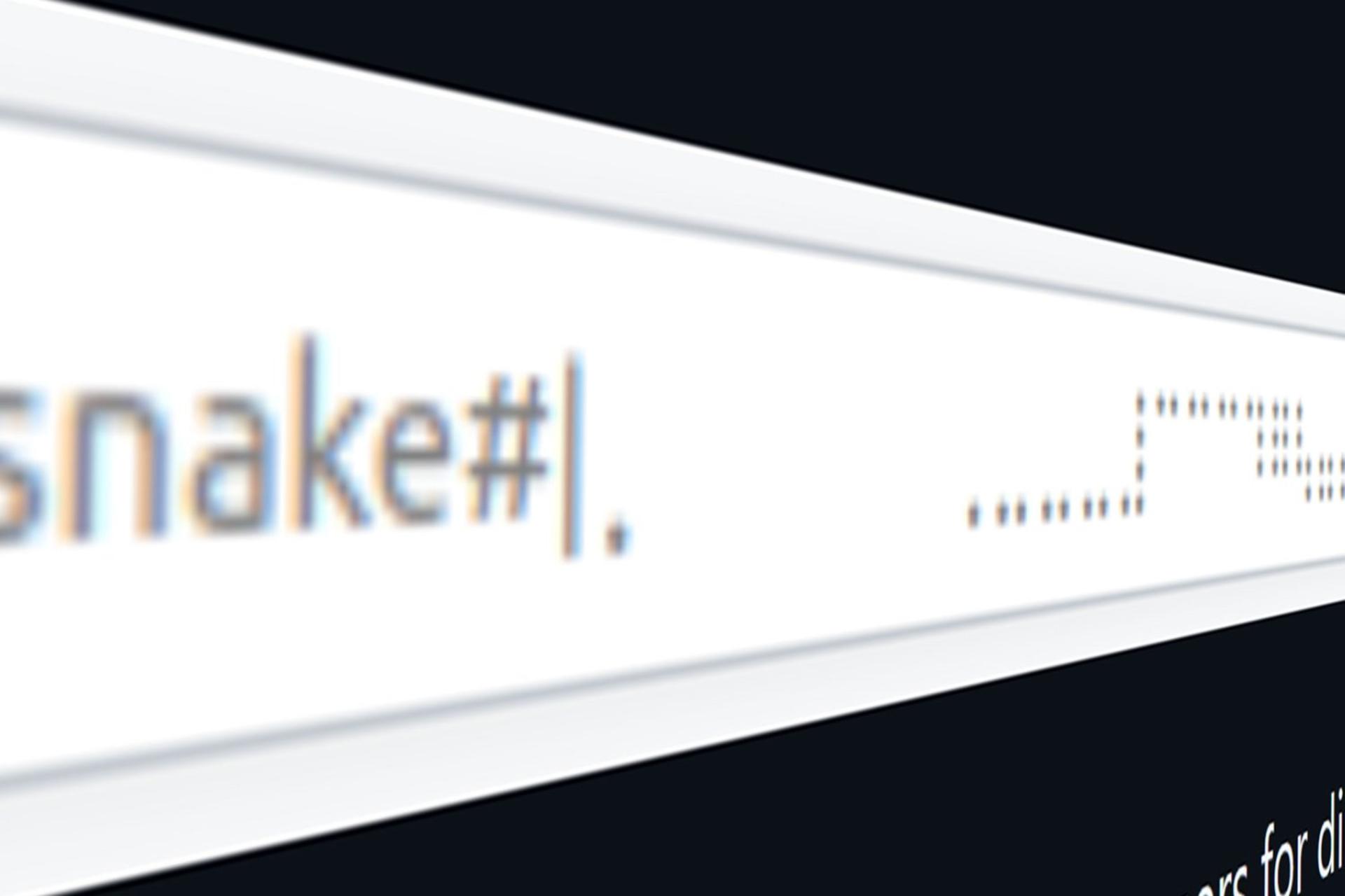 بازی Snake URL