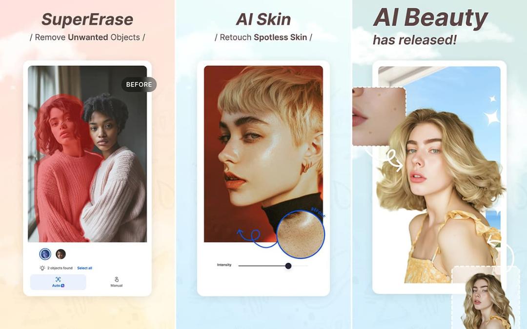 اپلیکیشن زیباساز چهره SnapEdit