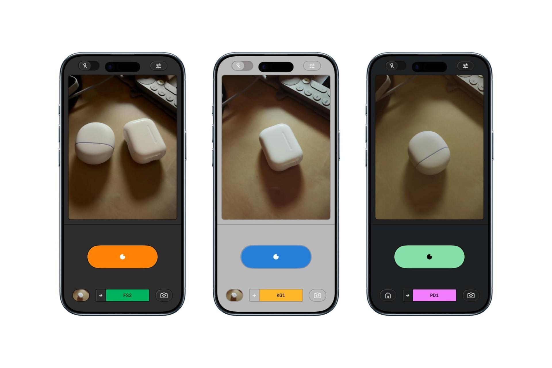 محیط اپلیکیشن اسنپ‌سید آیفون