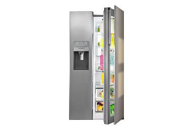 یخچال فریزر اسنوا Snowa S3Di-M200 نمای جلو و درب سوم باز