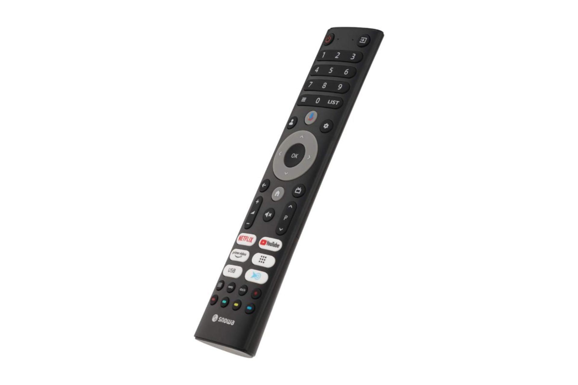 تلویزیون اسنوا Snowa SA710 نمای ریموت کنترل