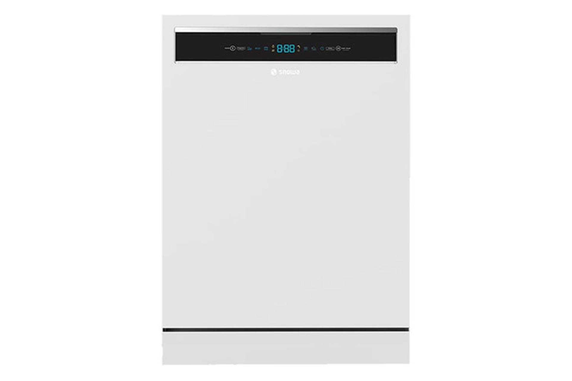 ماشین ظرفشویی اسنوا Snowa SDW-A10 نمای جلو رنگ سفید