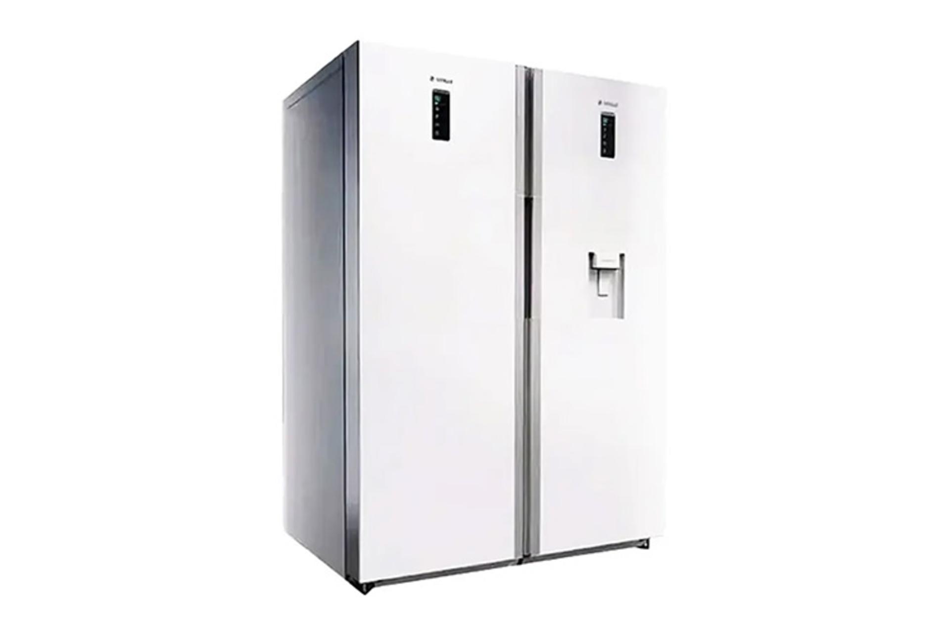 یخچال فریزر اسنوا Snowa SRDi SFDi M210 نمای چپ