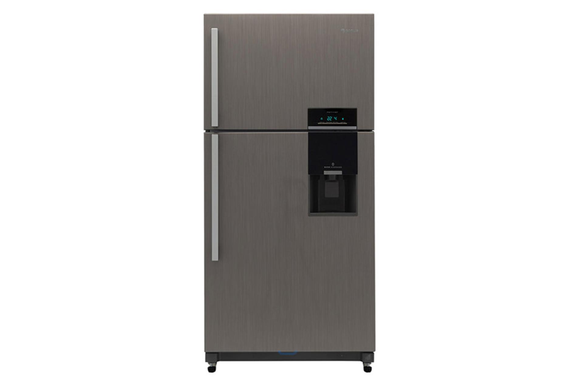 یخچال فریزر اسنوا Snowa STDi-L300 نمای جلو رنگ خاکستری