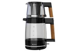نمای کلی چای ساز اسنوا STM-GS1650 با نمایش قوری و کتری