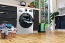 ماشین لباسشویی اسنوا Snowa SWM-84616 در آشپزخانه