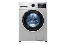 ماشین لباسشویی اسنوا Snowa SWM-B80 نمای جلو رنگ نقره ای