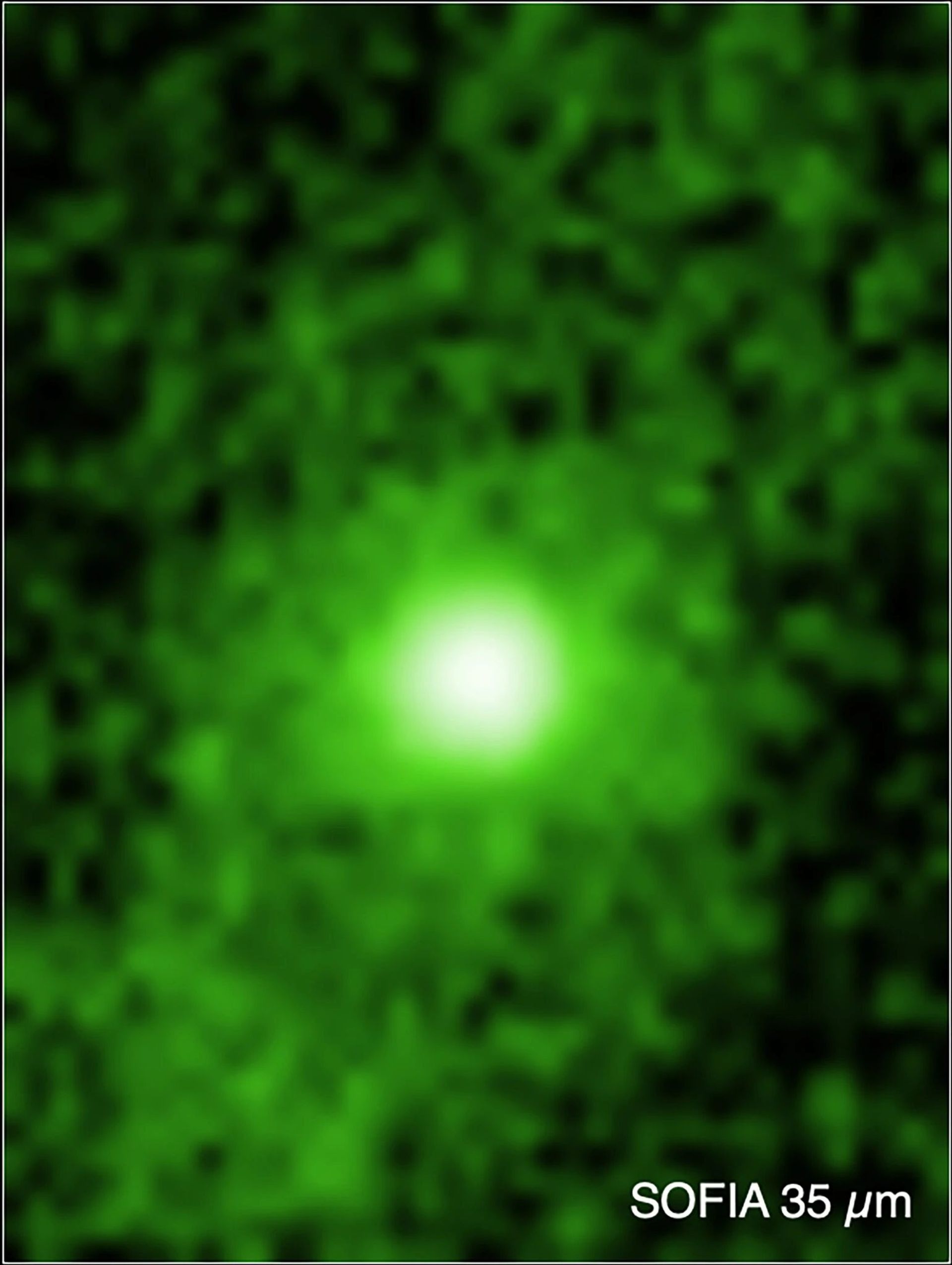 تصویر تلسکوپ سوفیا از ستاره فم‌الحوت