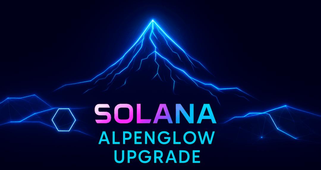 نمودار گرافیکی کوه نورانی از ارتقای آلپنگلو (Alpenglow Upgrade) در شبکه سولانا (Solana)