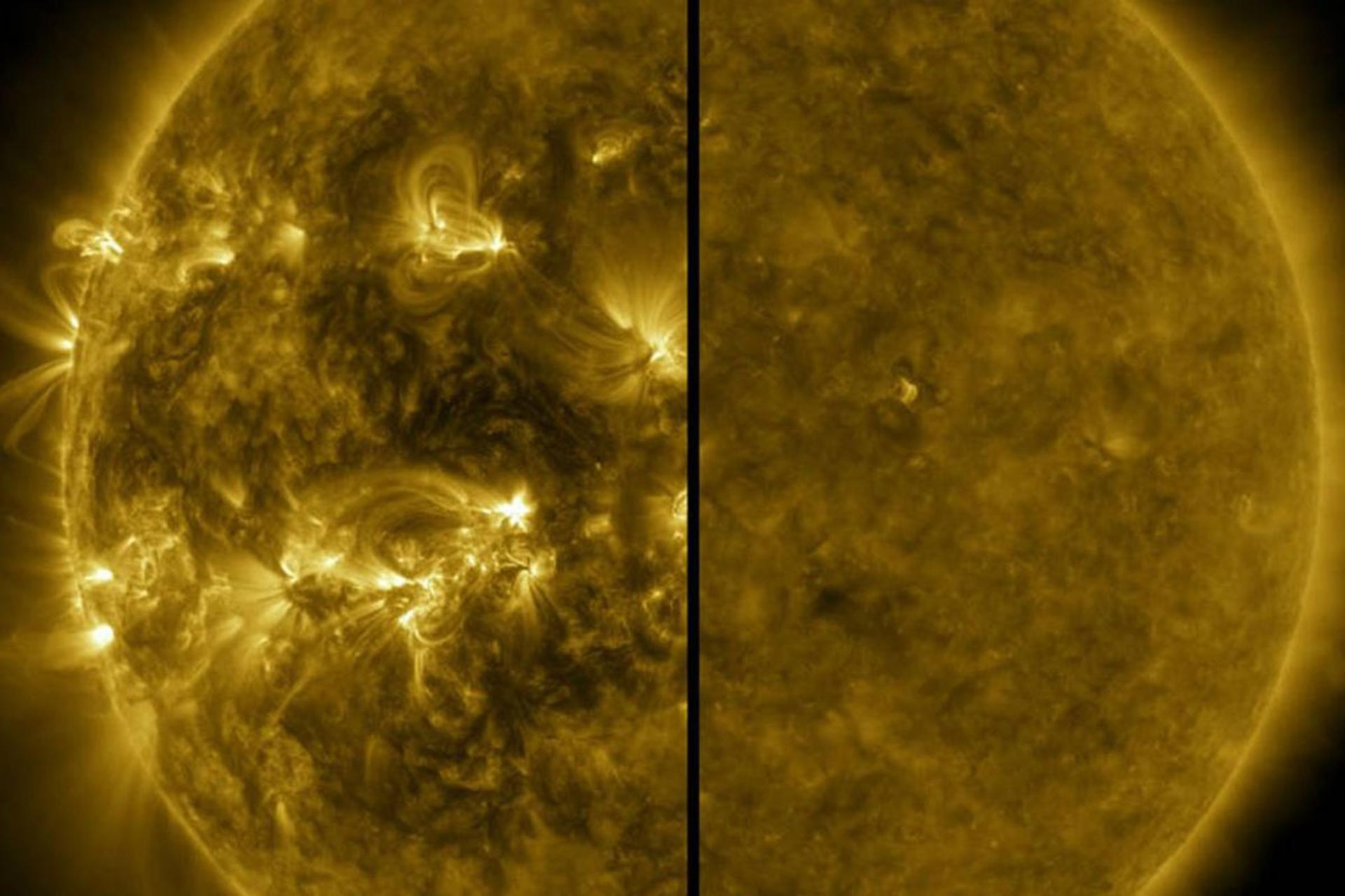 قطب‌های خورشید در آستانه وارونگی قرار دارند