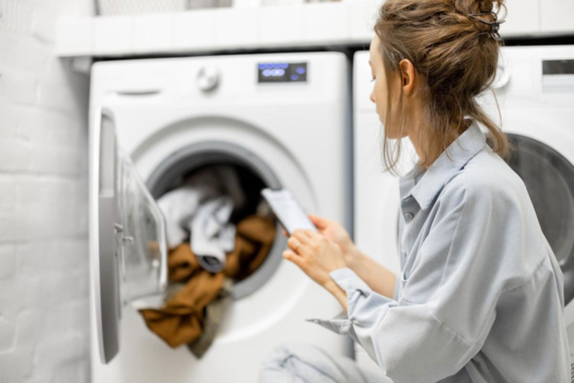 معنی کلمات روی ماشین لباسشویی