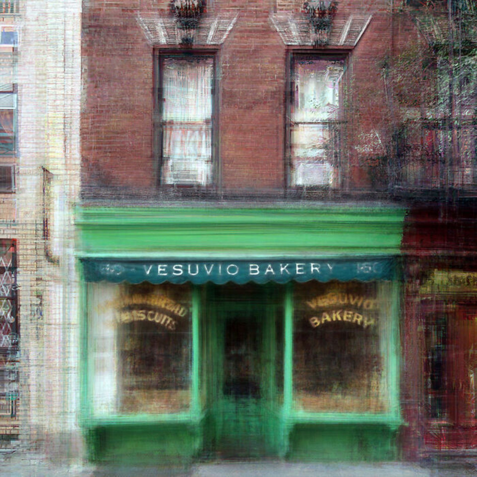 ساختمان نانوایی در شهر