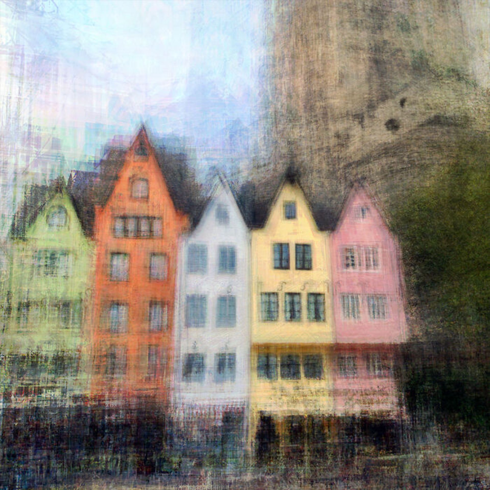 خانه‌های رنگی