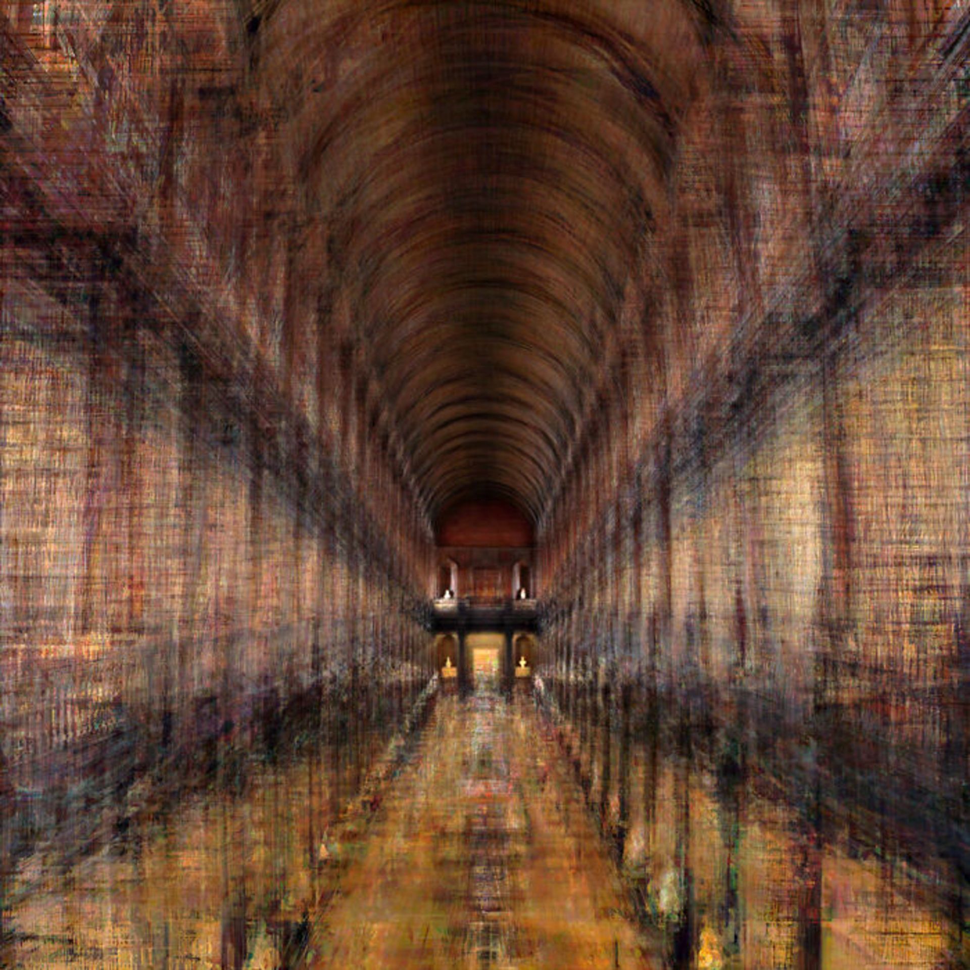 ساختمان رنگی و برج کنار دریا