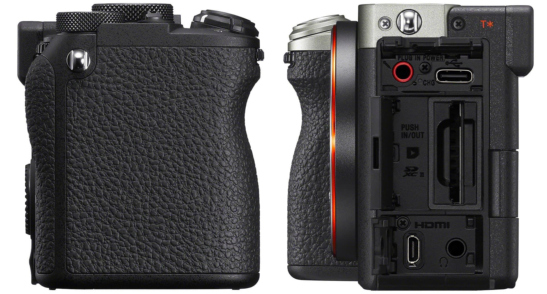 دوربین سونی Sony A7C II از نمای کناری