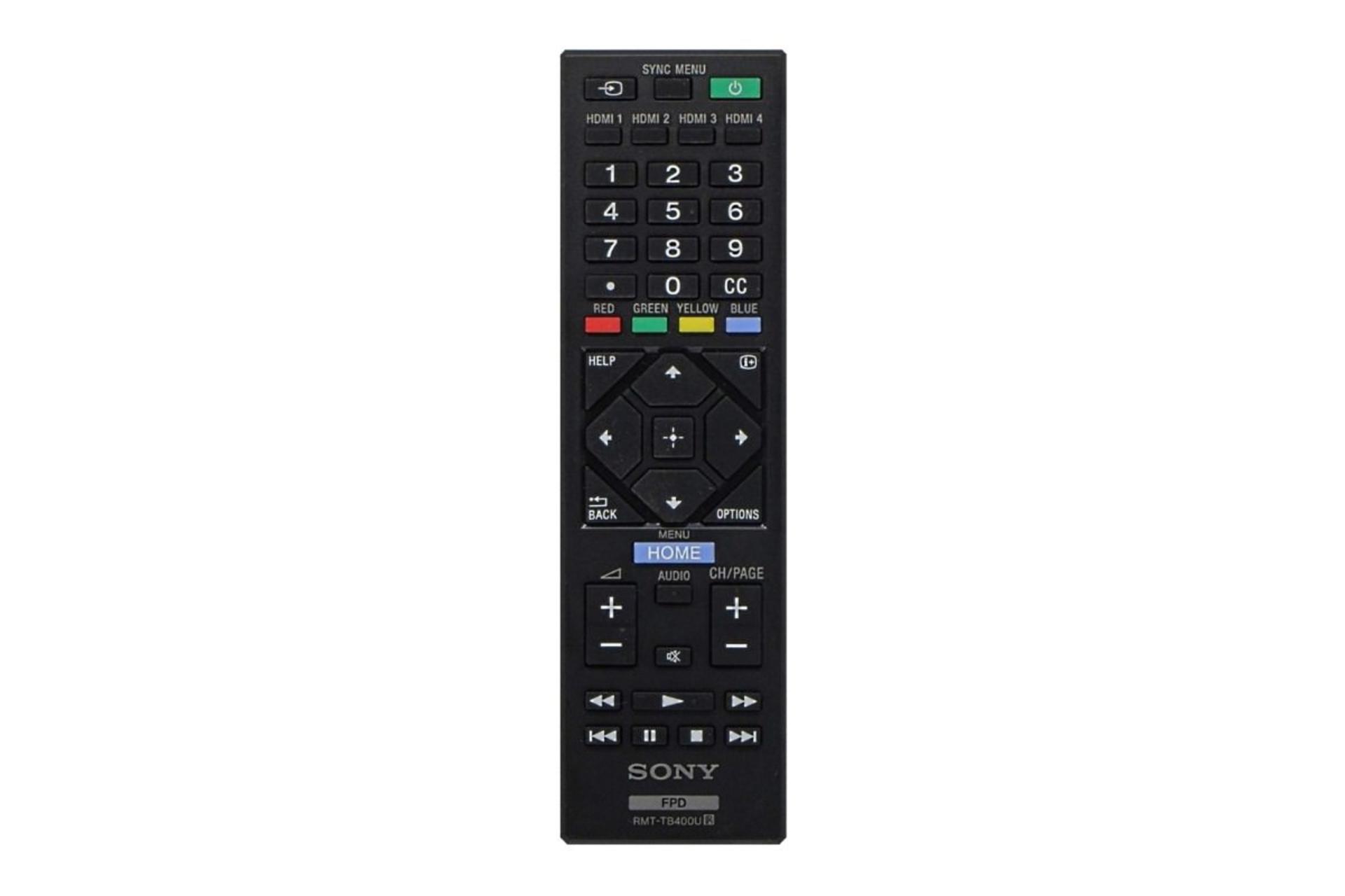 تلویزیون سونی Sony BZ50L نمای ریموت کنترل