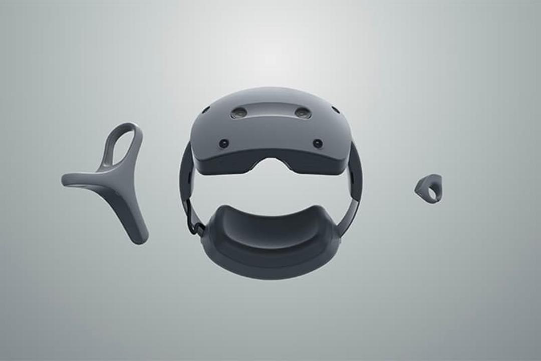 هدست واقعیت ترکیبی سونی Sony از نمای جلو رندر