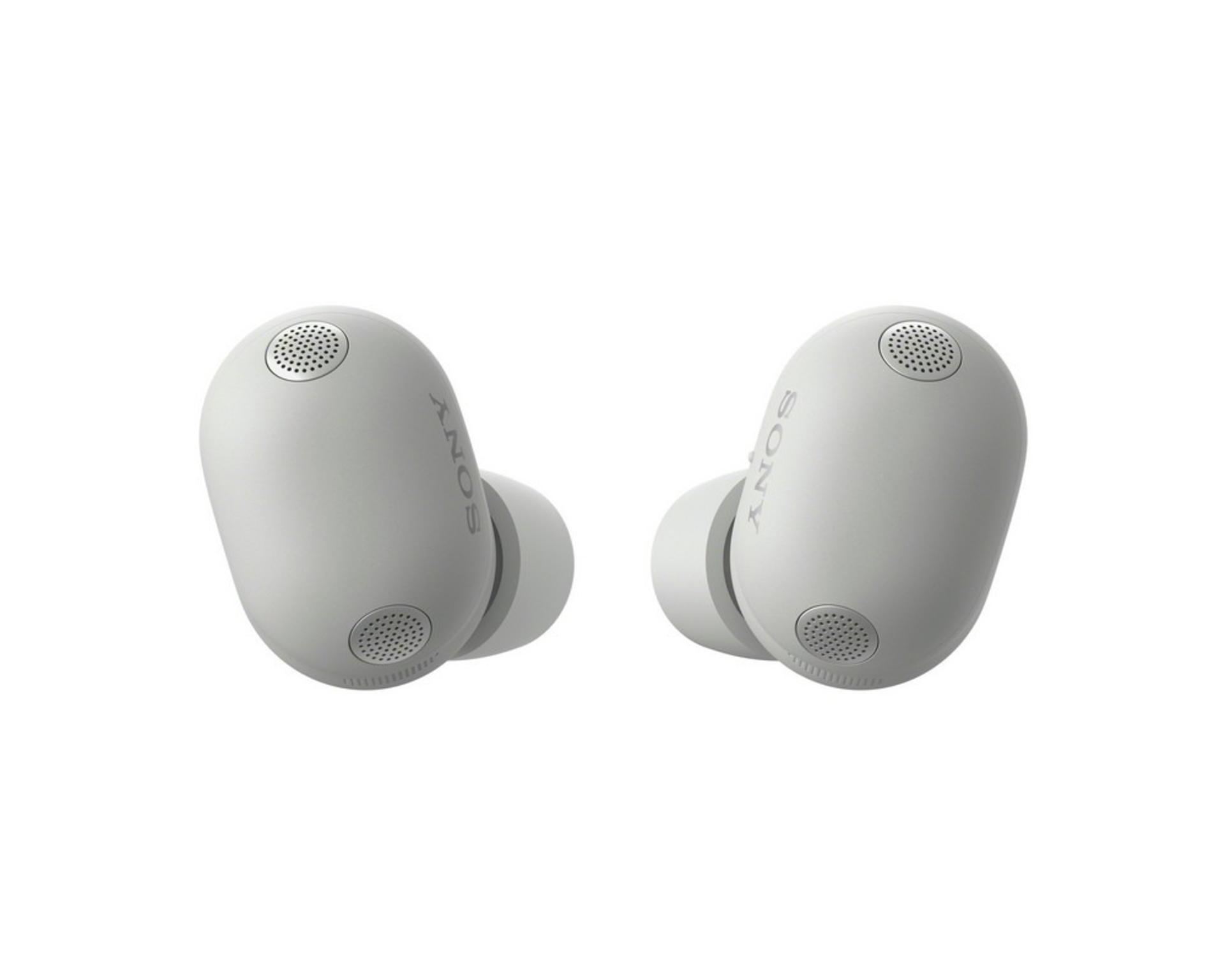 هندزفری WF-1000XM5 سونی در رنگ نقره‌ای
