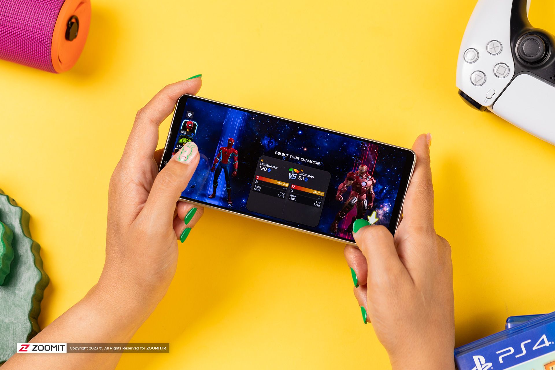 اجرای بازی در اکسپریا ۱ مارک ۵ سونی - Sony Xperia 1 V