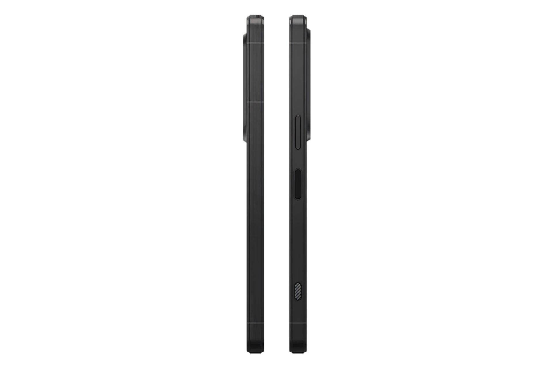لبه های کناری گوشی موبایل اکسپریا 1 مارک 6 سونی مشکی / Sony Xperia 1 VI