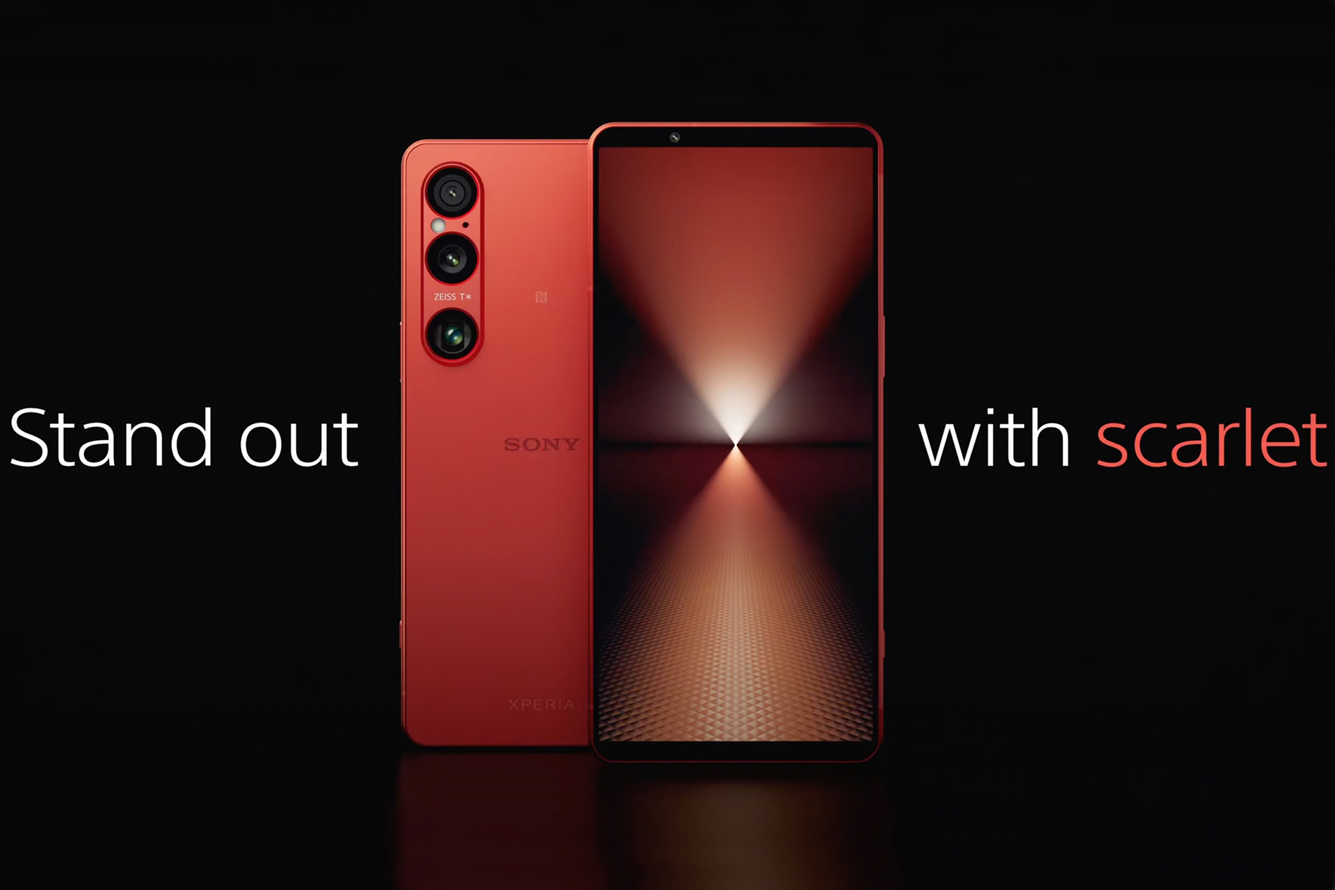 مدل قرمز گوشی پرچم‌دار سونی Xperia 1 VI عرضه شد