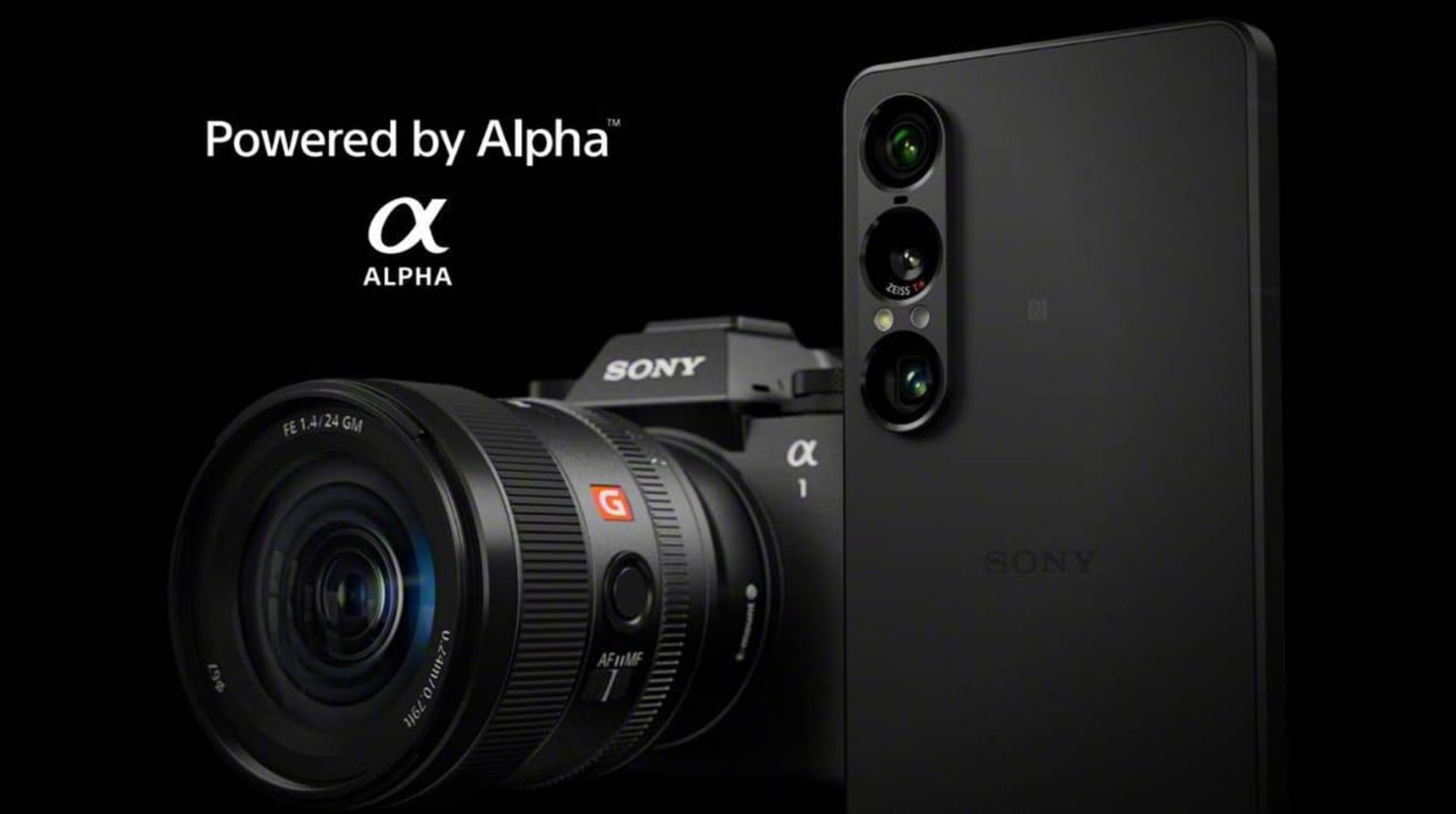گوشی اکسپریا ۱ مارک ۷ / Xperia 1 VII سونی در کنار دوربین