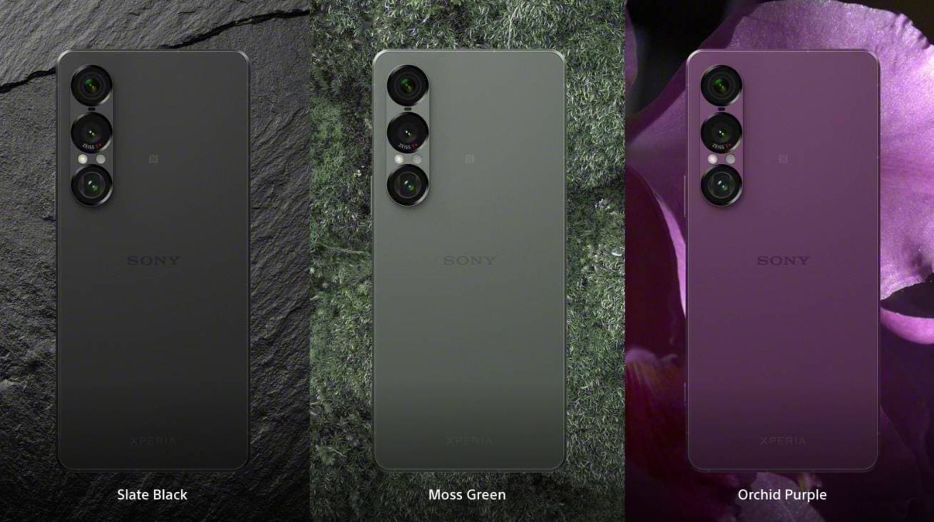 رنگ های گوشی اکسپریا ۱ مارک ۷ / Xperia 1 VII سونی