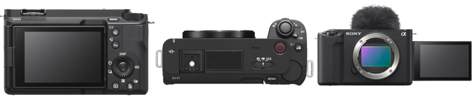 دوربین سونی Sony ZV-E1 از زوایای مختلف
