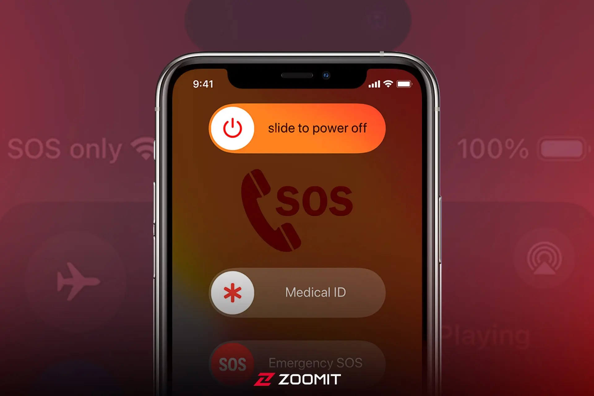 قابلیت SOS (پیام اضطراری) در گوشی اپل