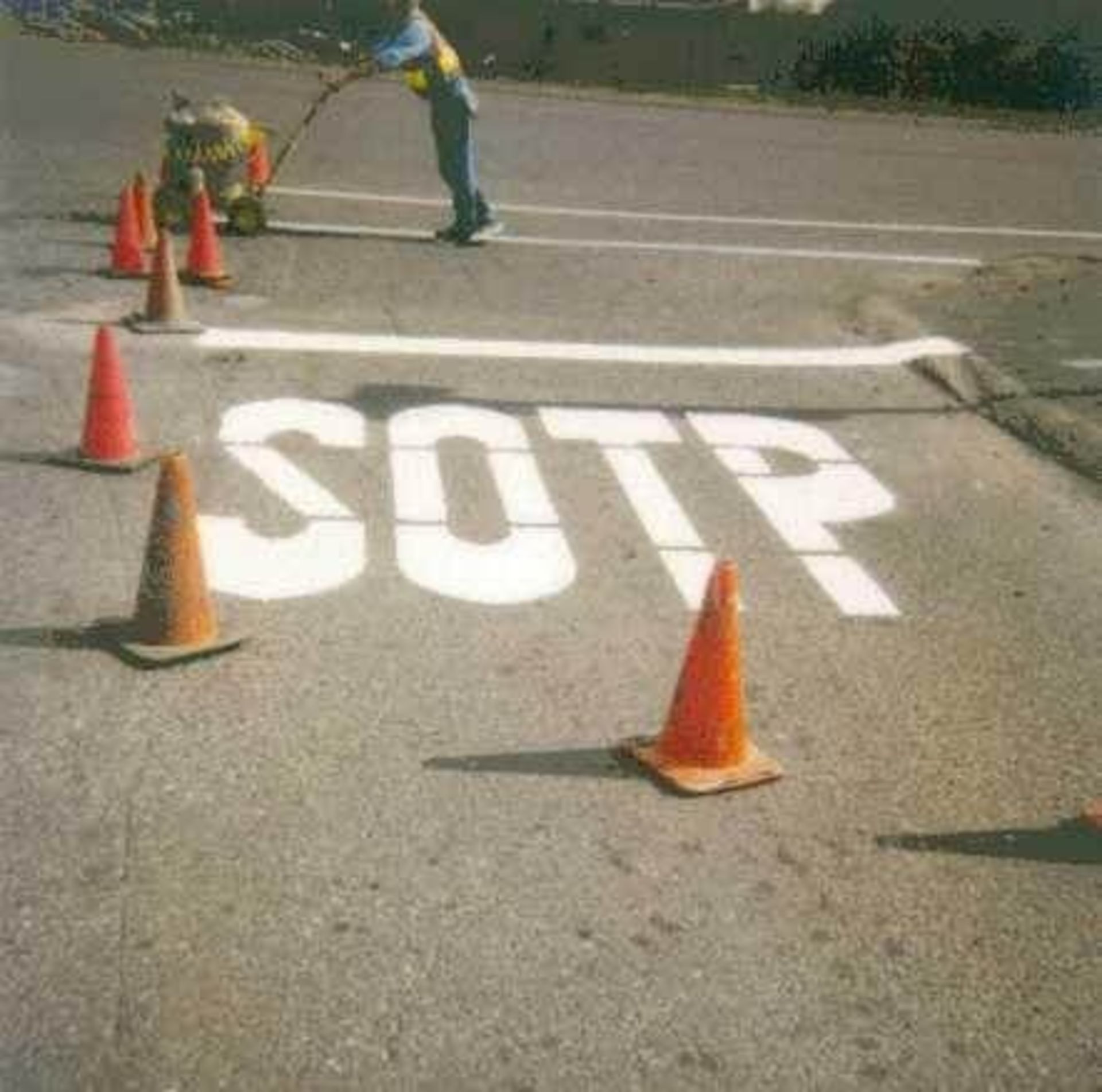 نشان اشتباهی Sotp روی زمین