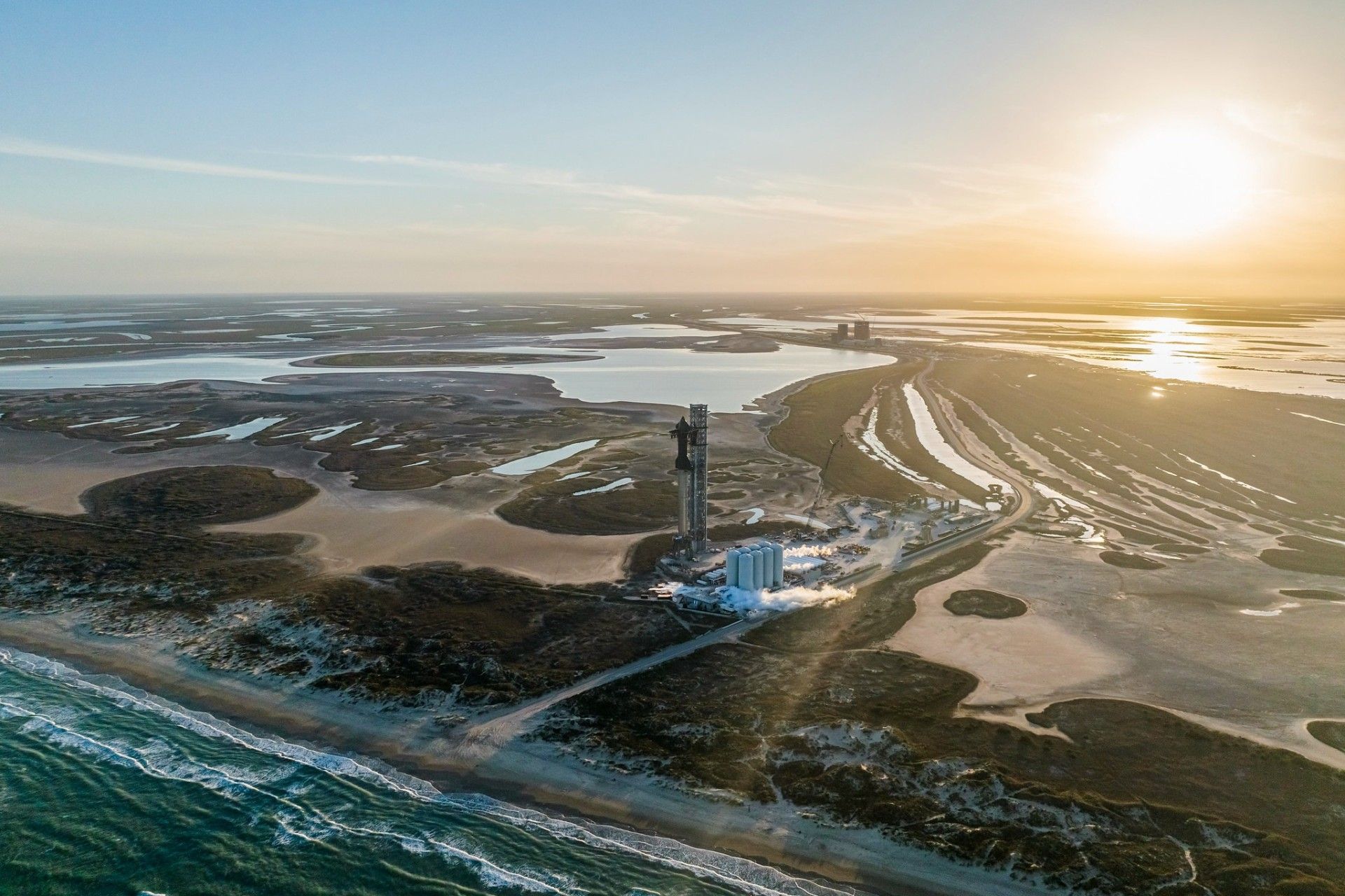 نمای شهر موشکی ایلان ماسک / استاربیس