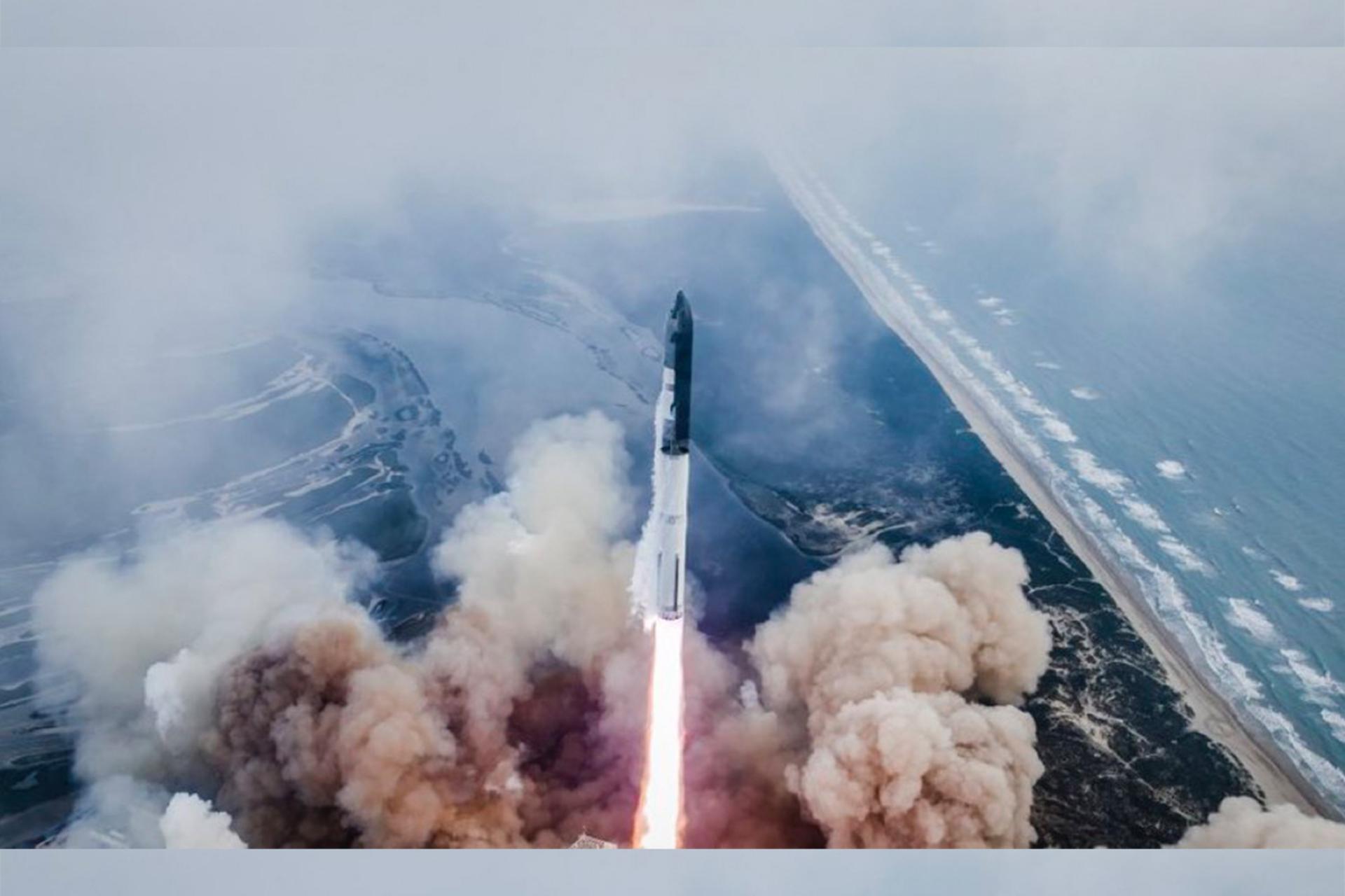 موشکی که انسان را به مریخ خواهد برد، بالاخره مدار زمین را لمس کرد