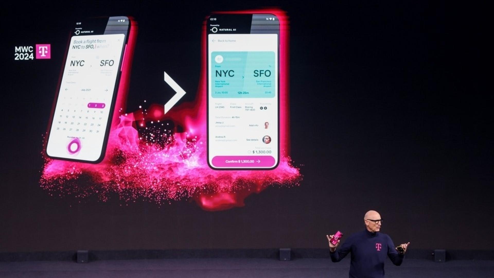 گوشی مفهومی دویچه تلکام در مراسم mwc