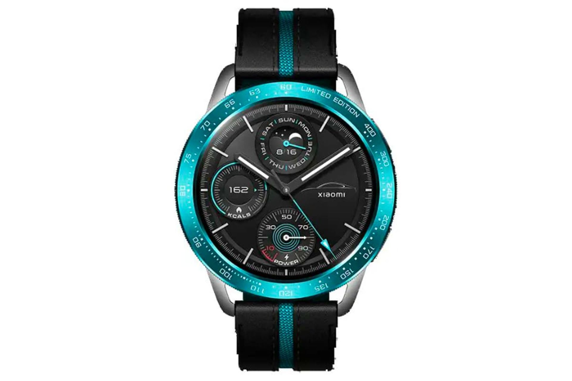 ساعت شیائومی واچ S3 مدل آبی نمای جلو