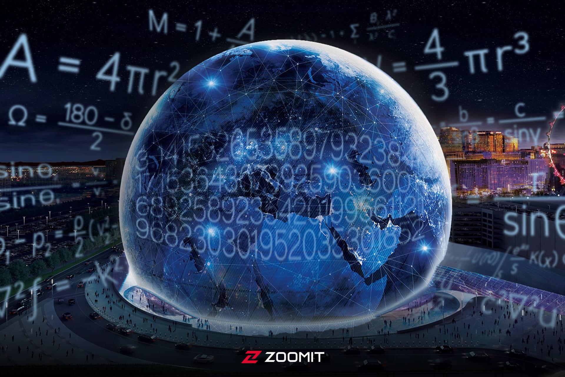 جادوی علم ریاضی در ساخت Sphere لاس‌وگاس؛ بزرگ‌ترین سازه‌ کروی جهان