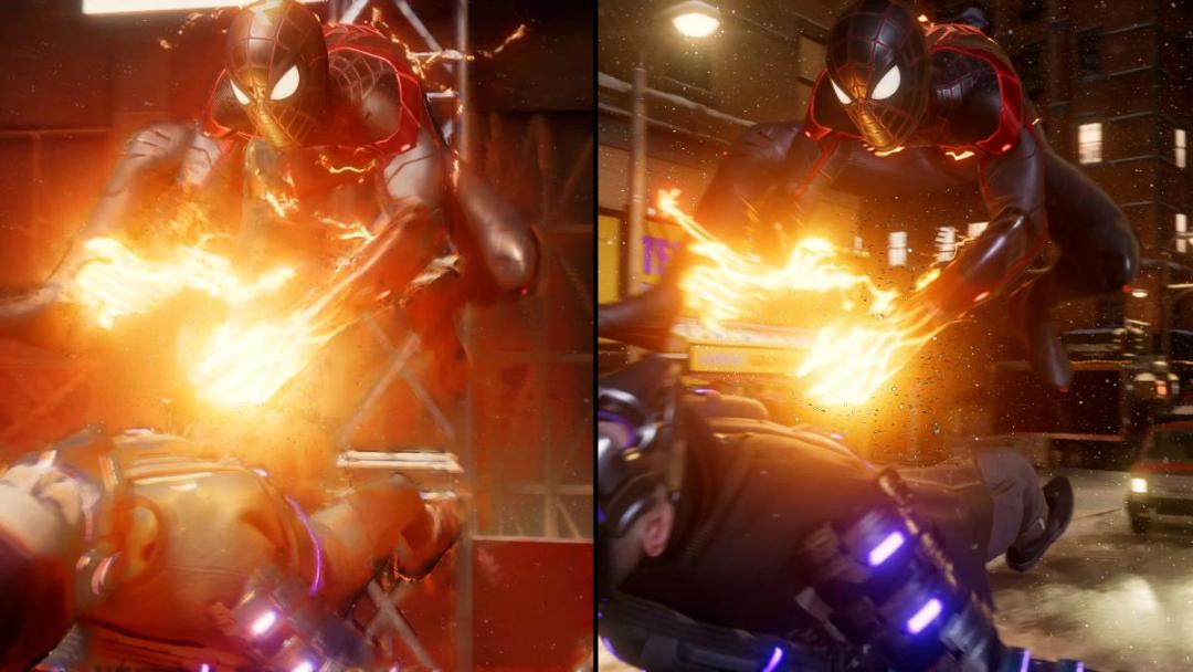 تأثیر فناوری DLSS در بازی Spiderman