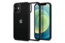 قاب گوشی اسپیگن Spigen Crystal Hybrid Apple iPhone 12 Pro نمای پشت و جانبی