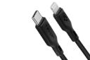 کانکتور و اتصال کابل شارژ USB اسپیگن Type-C به Lightning مدل DuraSync C10CL با طول 1 متر