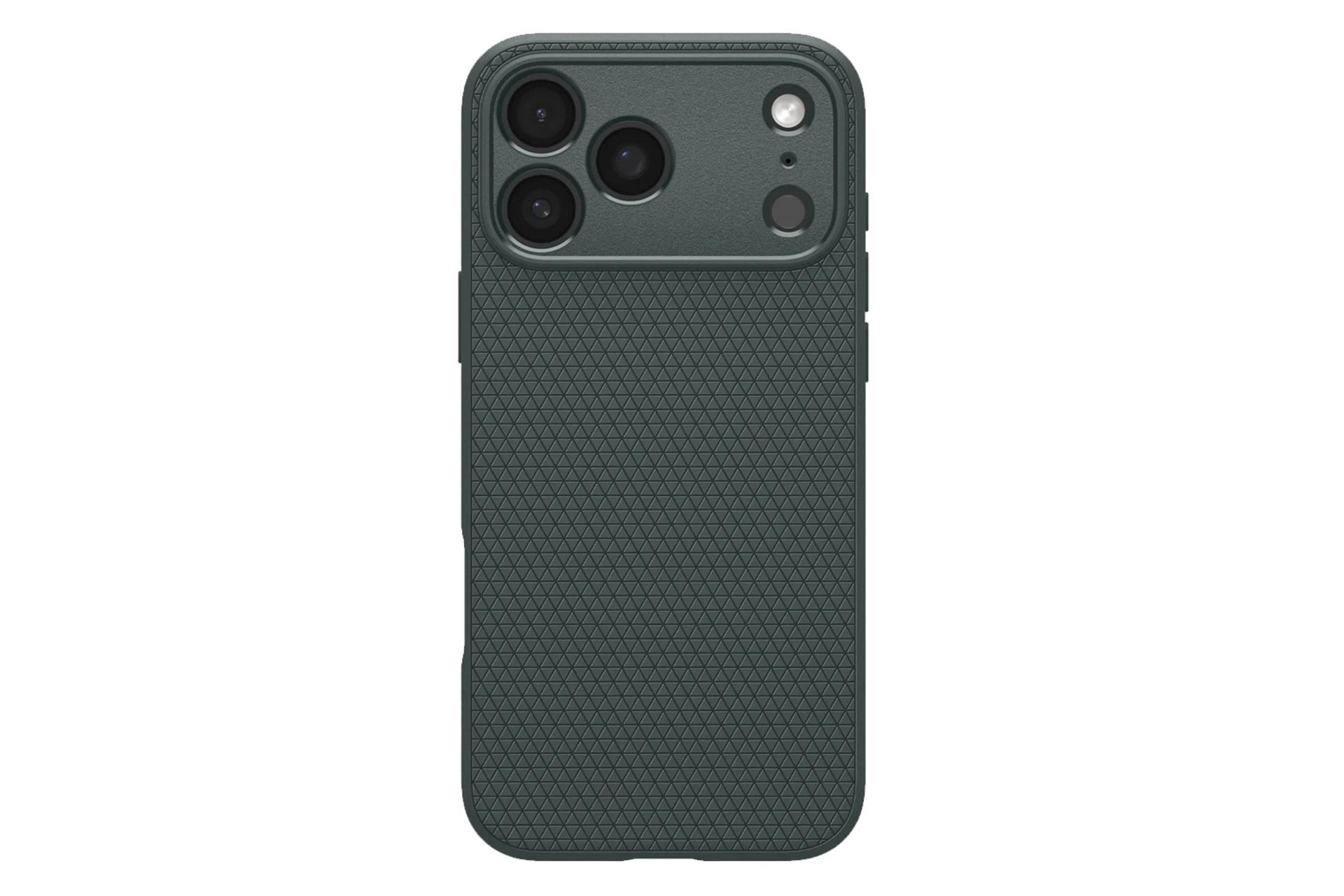 قاب گوشی اسپیگن مدل Liquid Air مناسب اپل iPhone 17 Pro Max رنگ سبز