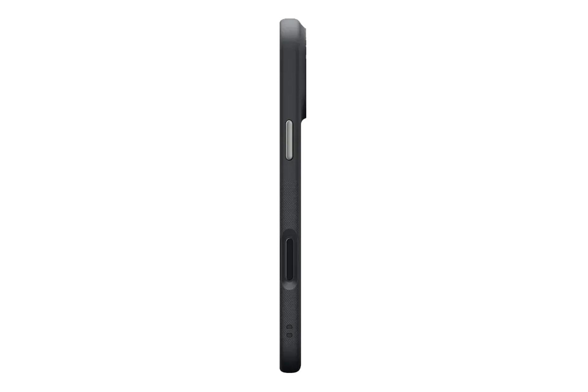 نمای کنار قاب گوشی اسپیگن مدل Nano Pop MagFit مناسب اپل iPhone 17 Pro Max