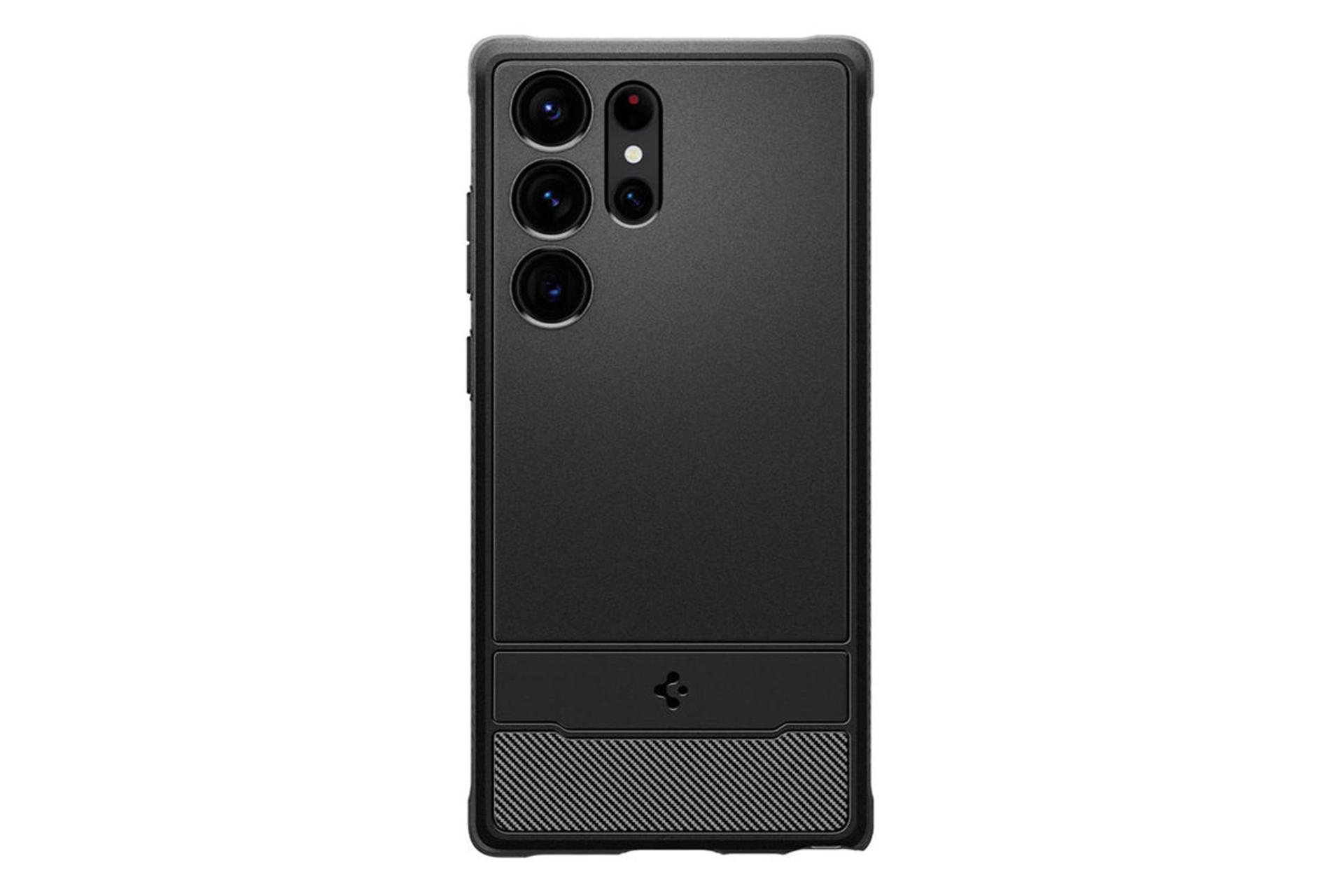 قاب گوشی اسپیگن Spigen Rugged Armor Samsung Galaxy S23 Ultra نمای پشت