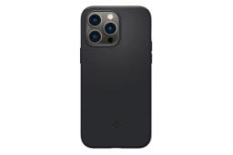 قاب گوشی اسپیگن Spigen Silicone Fit MagFit Apple iPhone 14 Pro Max رنگ مشکی نمای پشت