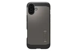 نمای پشت قاب گوشی اسپیگن مدل Tough Armor AI MagFit مناسب اپل iPhone 16