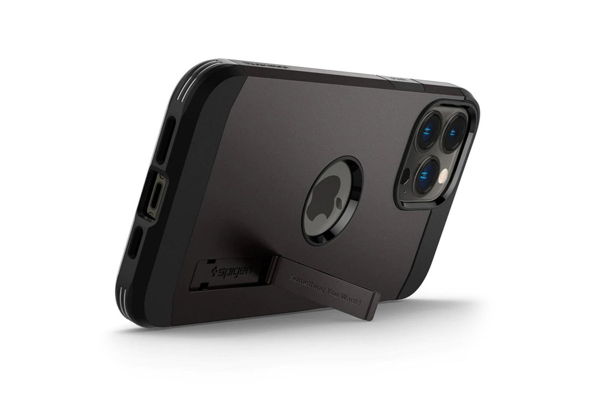 قاب گوشی اسپیگن Spigen Tough Armor Apple iPhone 13 Pro Max نمای هولدر