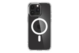 قاب گوشی اسپیگن Spigen Ultra Hybrid MagFit Apple iPhone 15 Pro Max نمای پشت روی گوشی