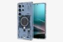 شفافیت قاب گوشی اسپیگن مدل Ultra Hybrid Neo One MagFit Qi2 Ready مناسب سامسونگ Galaxy S25 Ultra